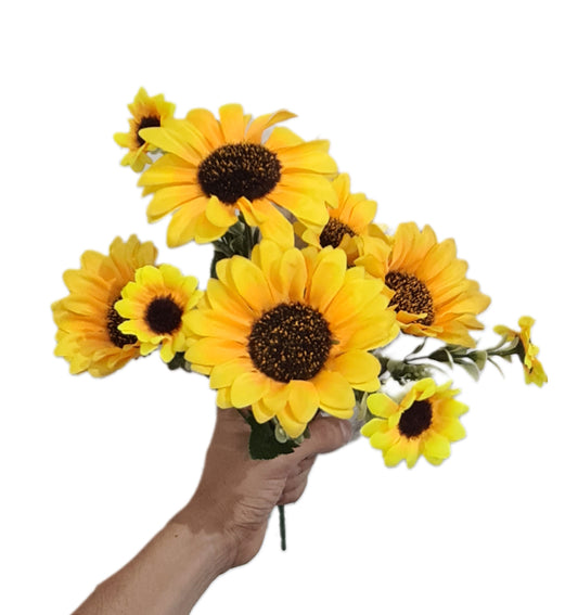 Ramo Girasoles 30cm PD054