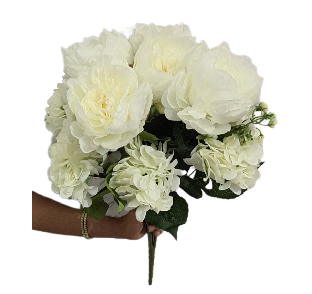 Bouquet Ramo Grande con 5 Peonias y 5 Hortensias - CL005