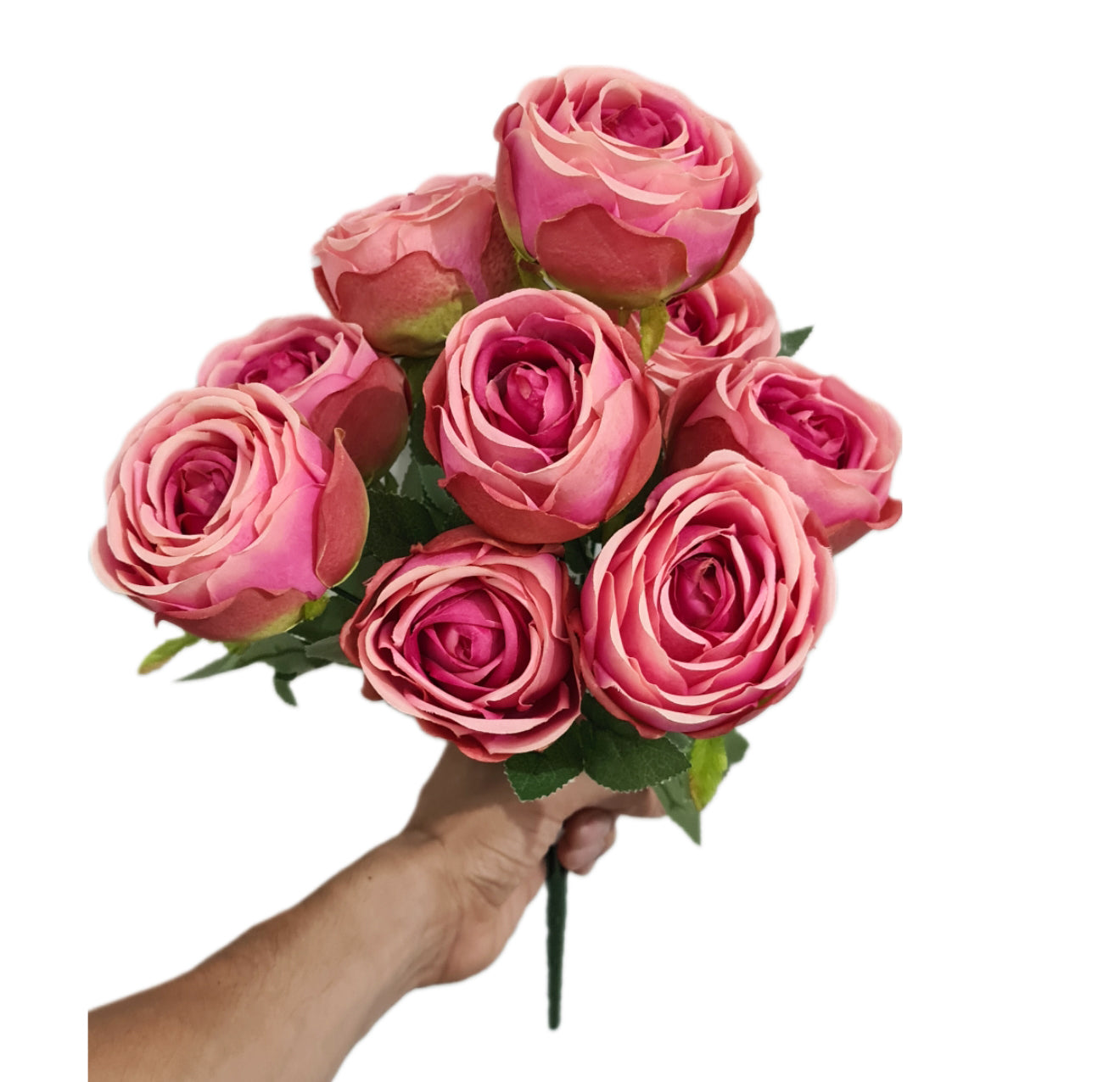 Bouquet Ramo 9 Peonias 44cm - CL041