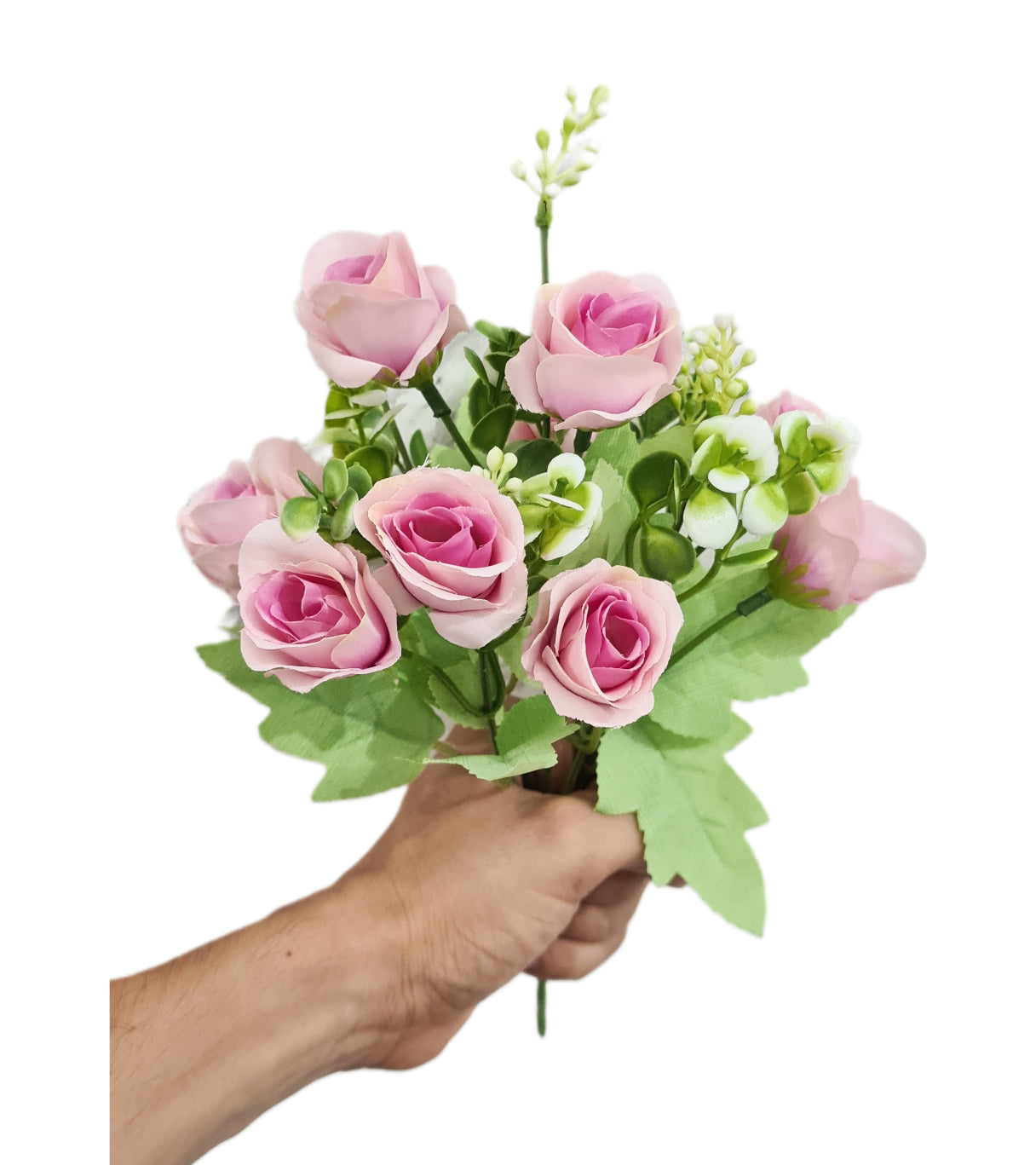 Bouquet Ramo con 10 Mini Rosas - PD016