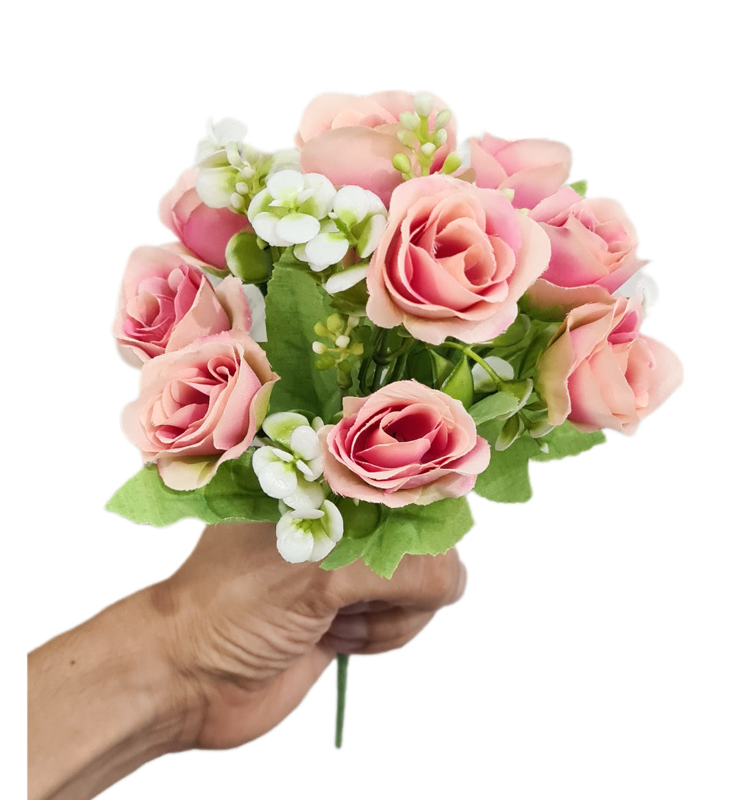 Bouquet Ramo con 10 Mini Rosas - PD016