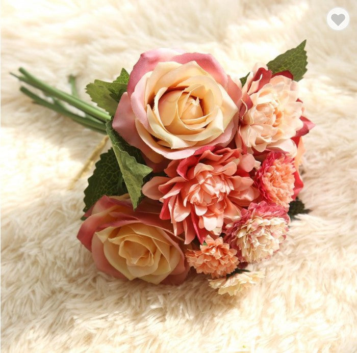 Bouquet Dalias y Crisantemos YBL011