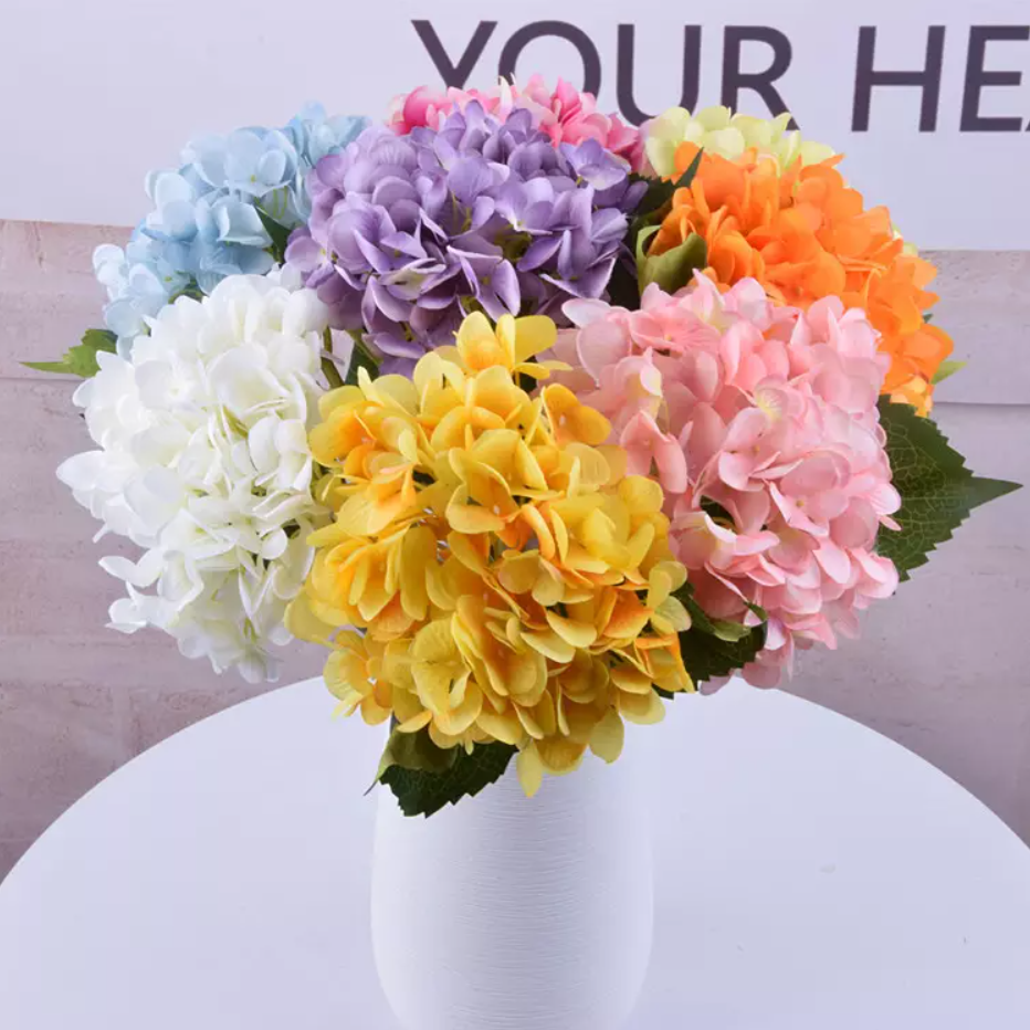 Vara de Hortensias con Hojas YBL029